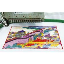 LJ-Embroidery Machine máquina de bordar plana de cabeça única